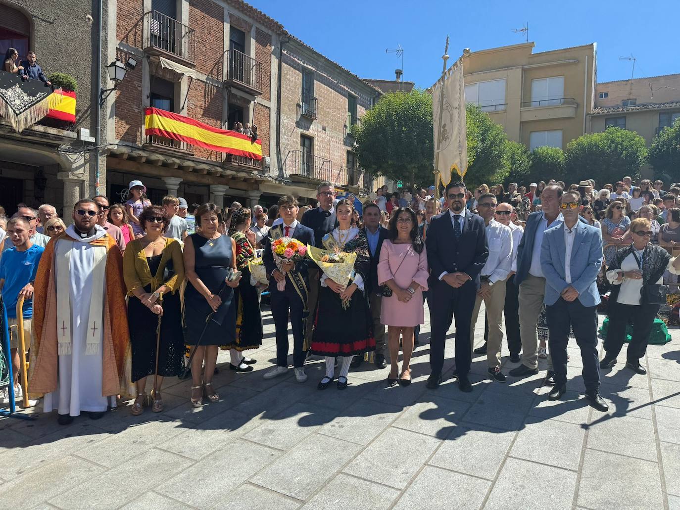 La Virgen de la Vega luce con esplendor en Piedrahita