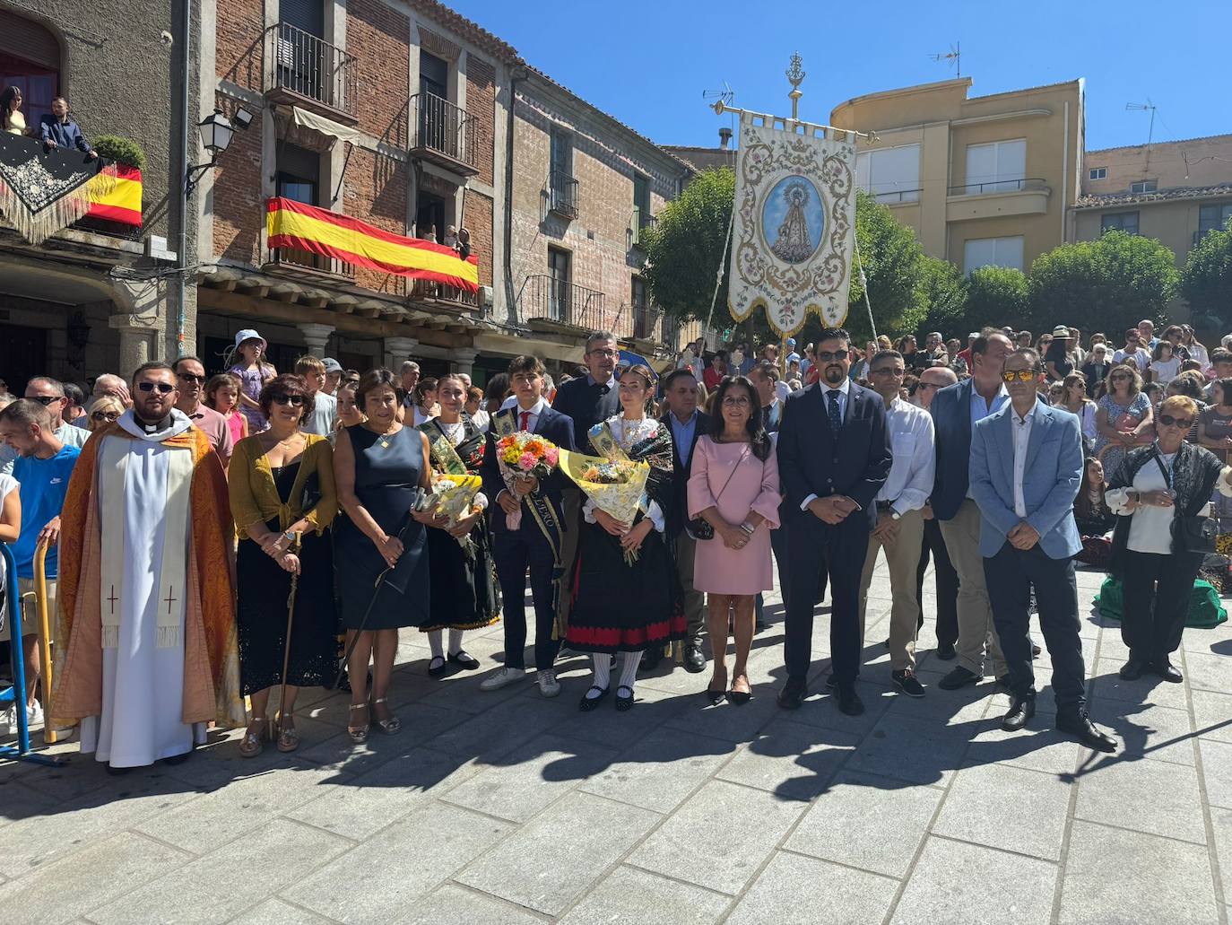 La Virgen de la Vega luce con esplendor en Piedrahita