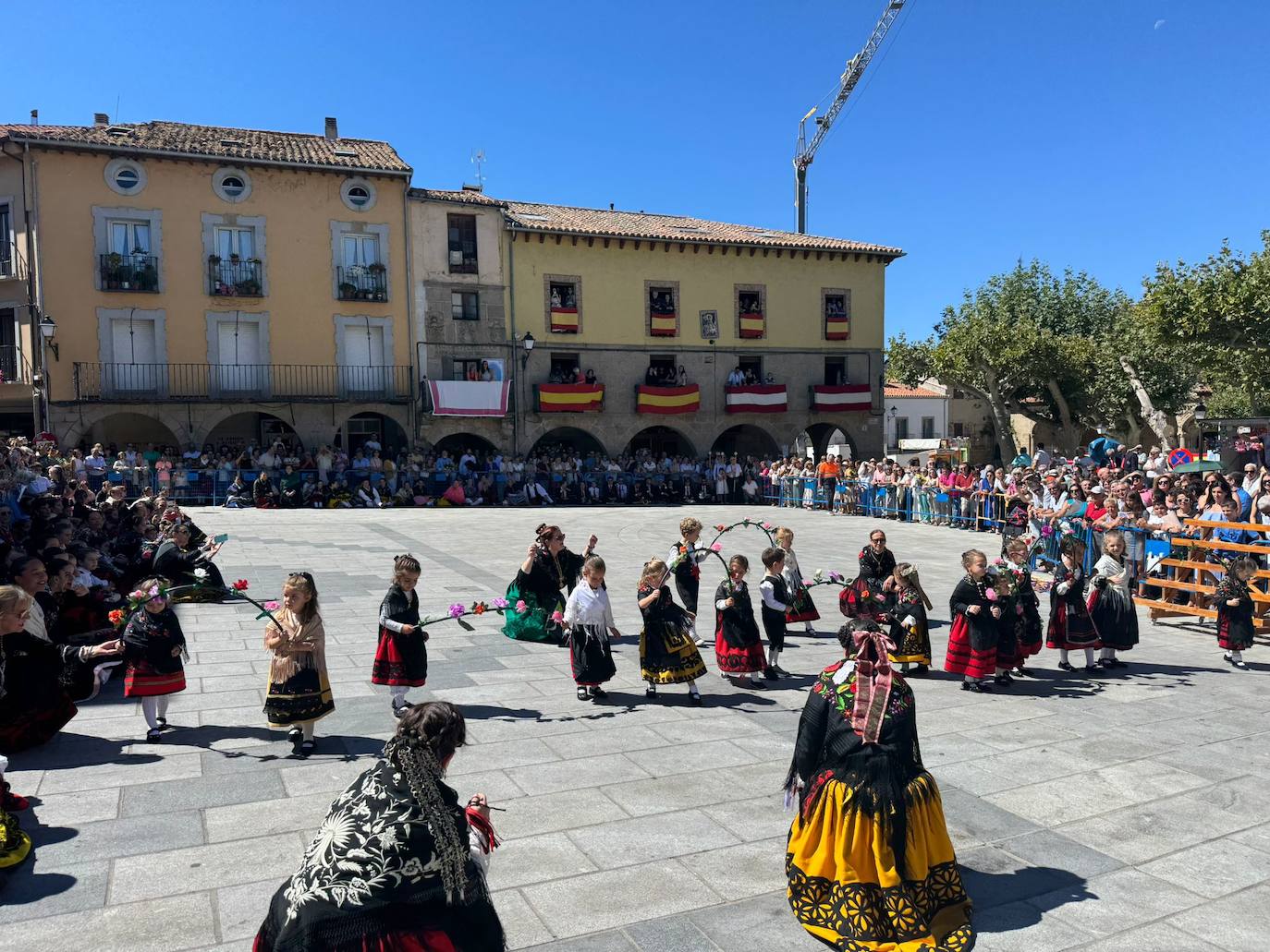 La Virgen de la Vega luce con esplendor en Piedrahita
