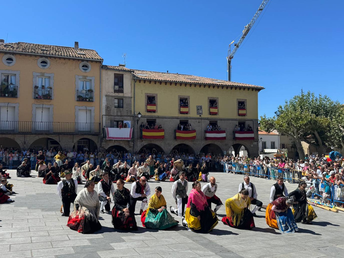 La Virgen de la Vega luce con esplendor en Piedrahita