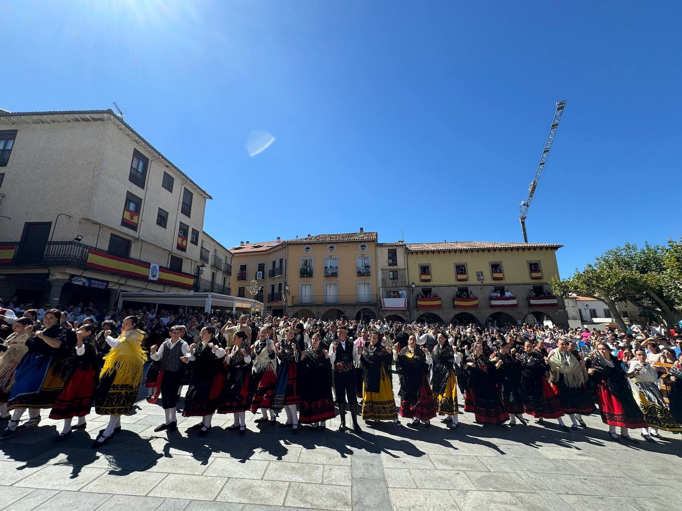 La Virgen de la Vega luce con esplendor en Piedrahita