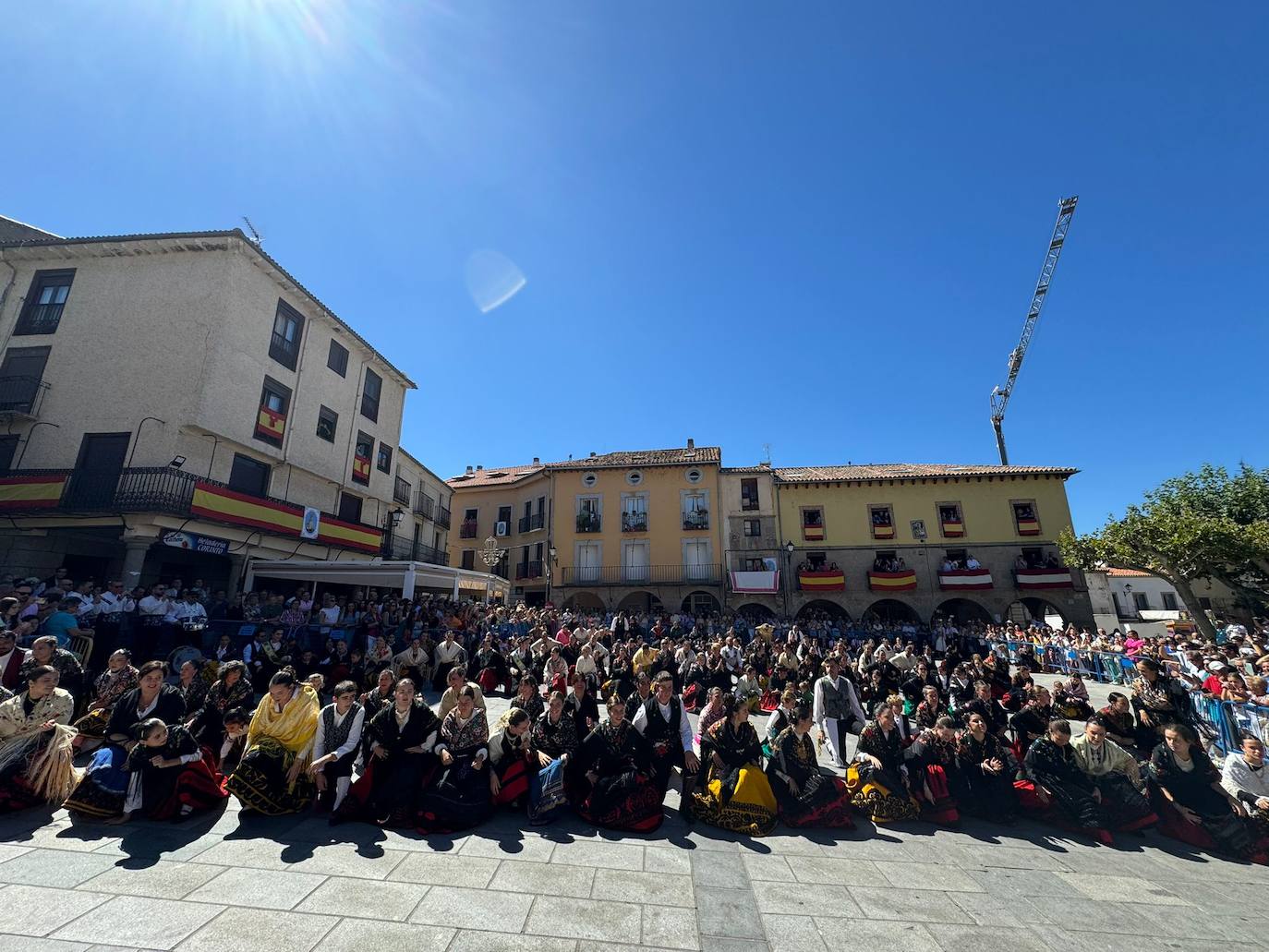 La Virgen de la Vega luce con esplendor en Piedrahita