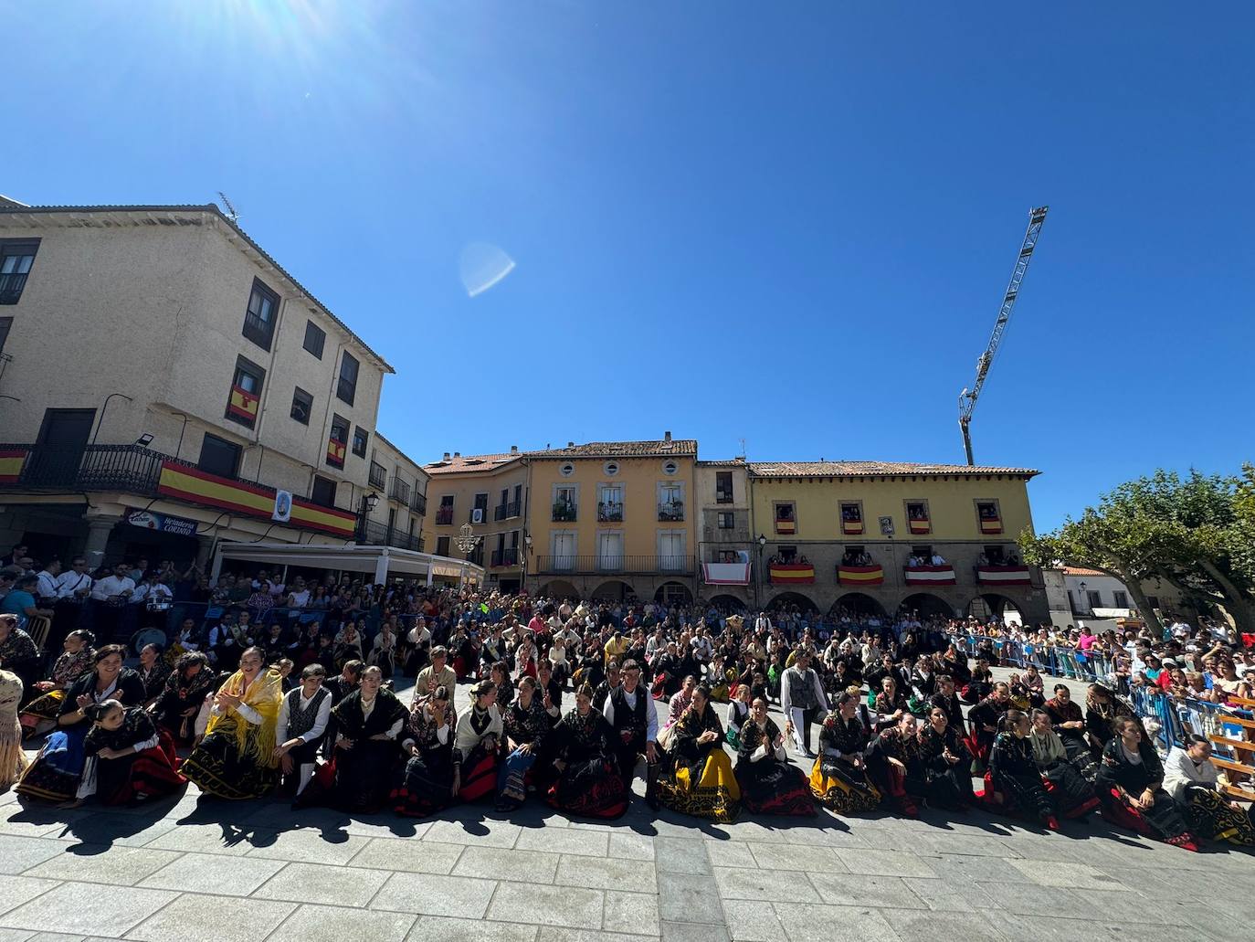 La Virgen de la Vega luce con esplendor en Piedrahita