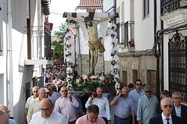 La imagen del Cristo de los Afligidos recorrió las calles de Lagunilla