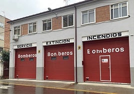 Parque de bomberos de Peñaranda.