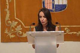 La concejala de Festejos del Ayuntamiento de Salamanca, Carmen Seguín.