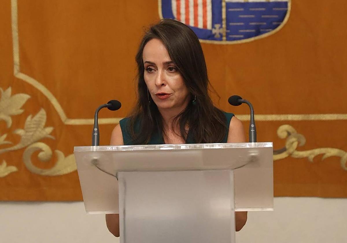 La concejala de Festejos del Ayuntamiento de Salamanca, Carmen Seguín.