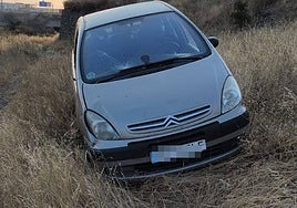 Vehículo implicado en el accidente.