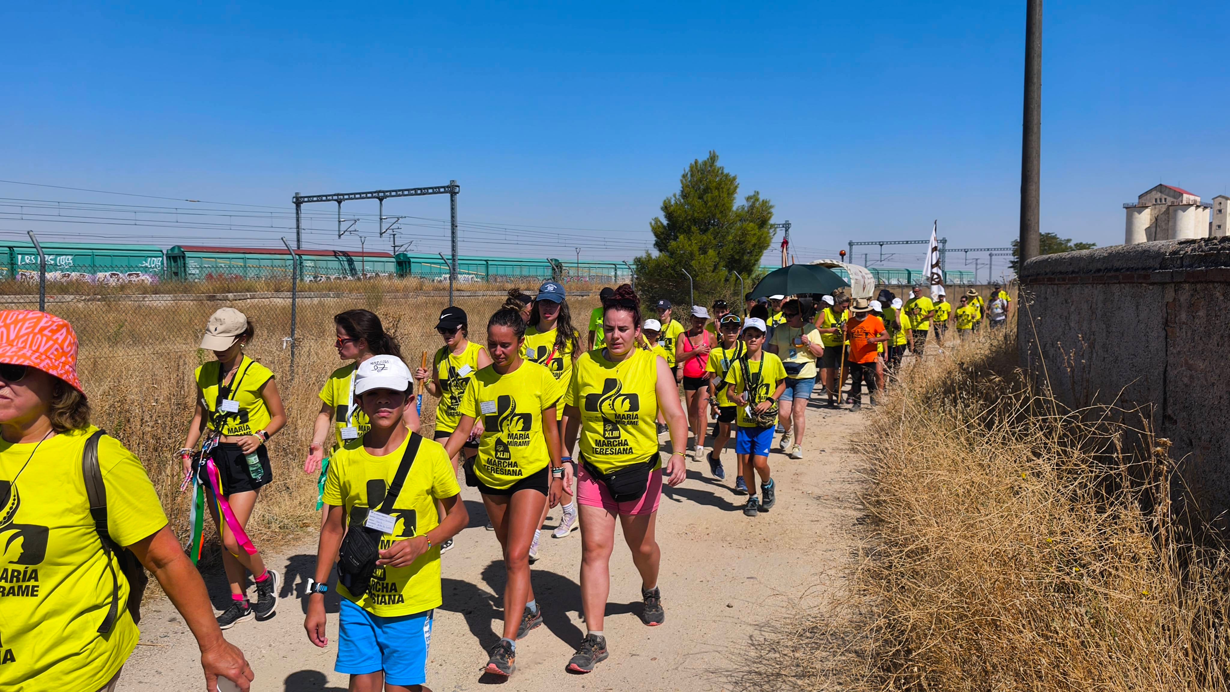 Peregrinos de Santa Teresa de Jesús