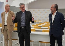 Alfonso Salgado, Santiago García-Jalón y José Arribas.