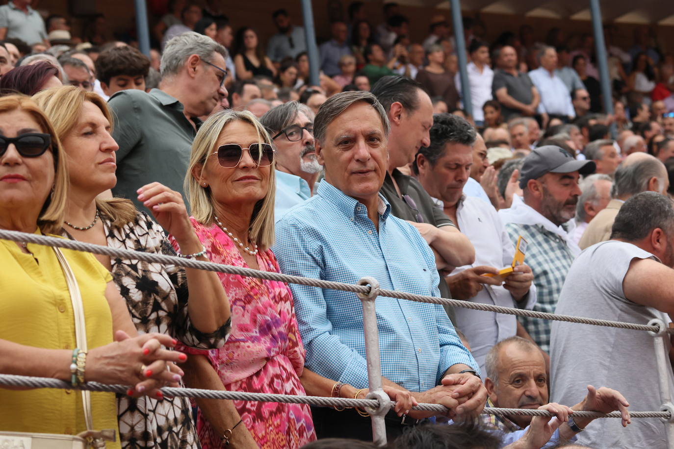 Las mejores imágenes de los tendidos de La Glorieta de este viernes