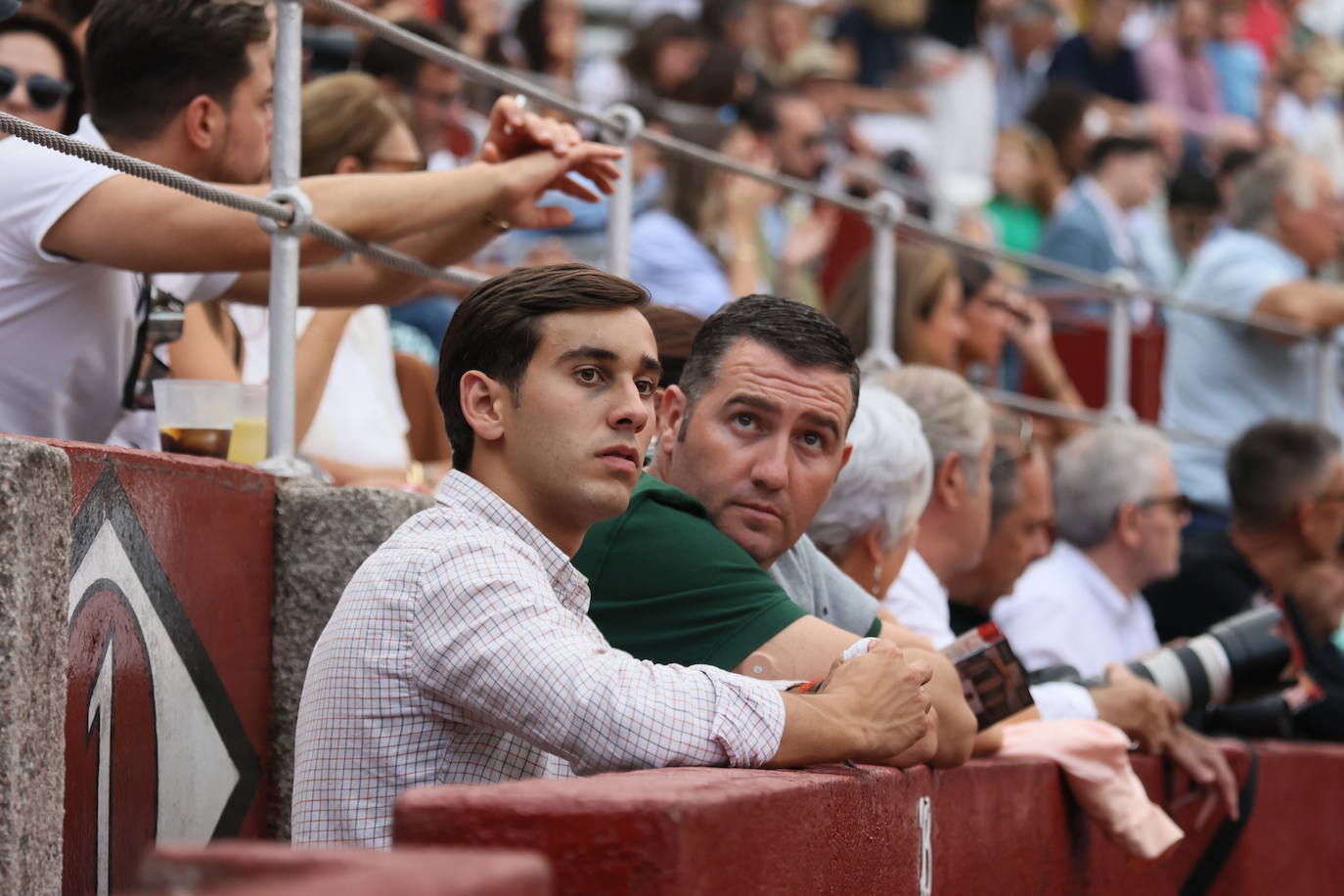 Las mejores imágenes de los tendidos de La Glorieta de este sábado