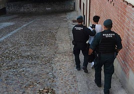 Imagen de una de las detenciones acometidas.