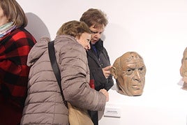 Una de las obras del espacio expositivo 'Agustín Casillas'.