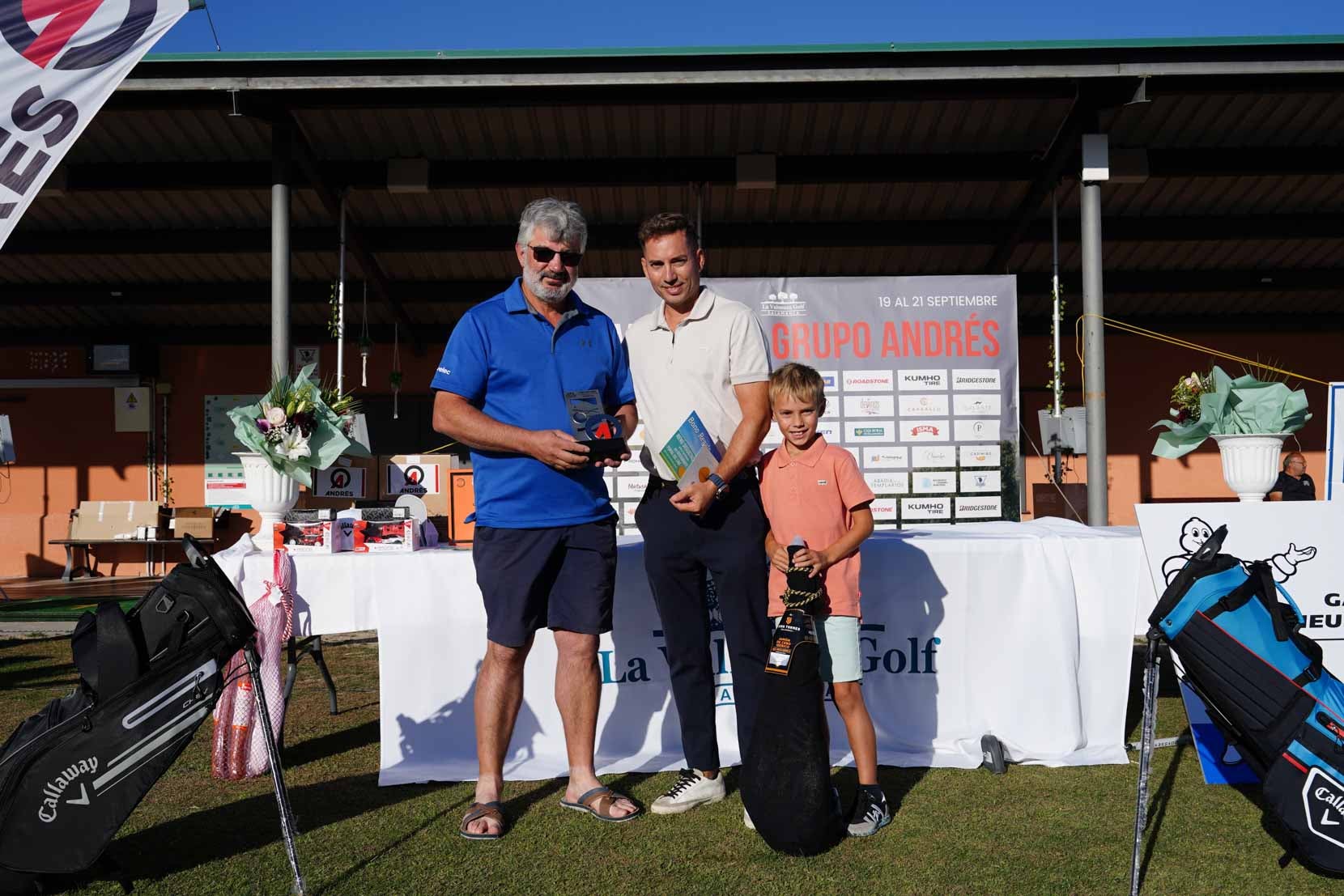 Grupo Andrés y La Valmuza Golf viven un torneo para el recuerdo