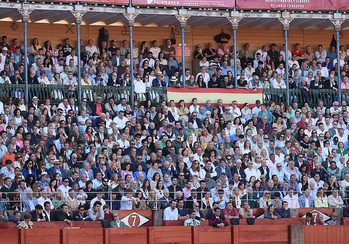 Un repleto tendido 7 este domingo en La Glorieta.