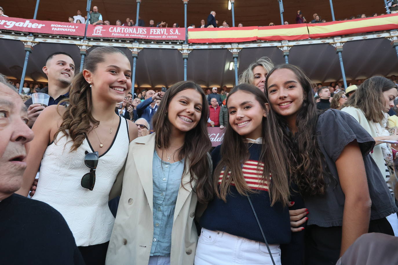 Las mejores imágenes de los tendidos de La Glorieta de este domingo