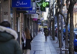 Los termómetros marcan bajas temperaturas en las calles de Salamanca.