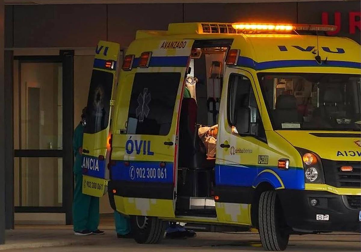 Una ambulancia en una imagen de archivo.