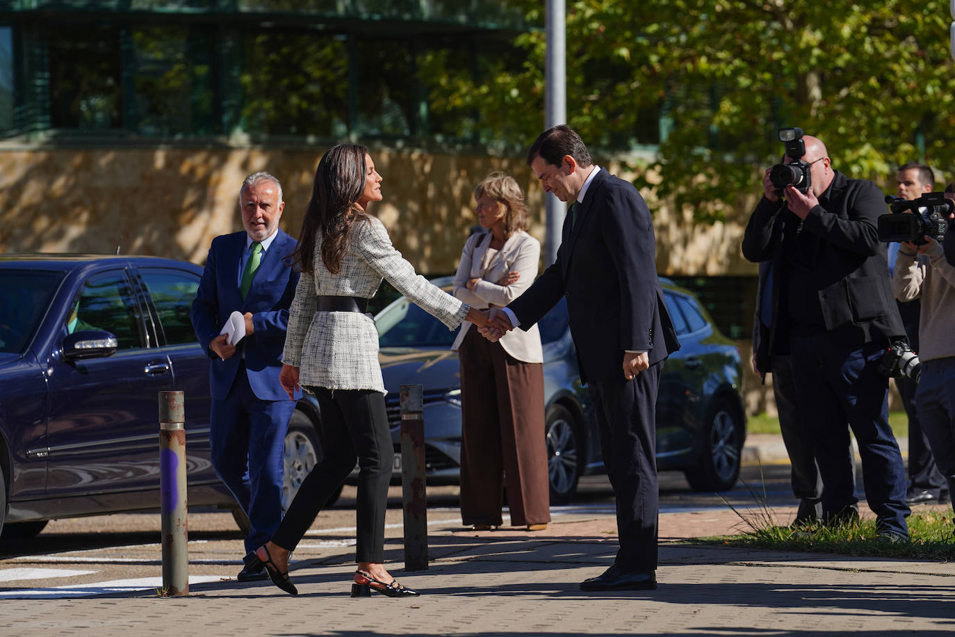 La visita de la reina Letizia a Salamanca, en imágenes