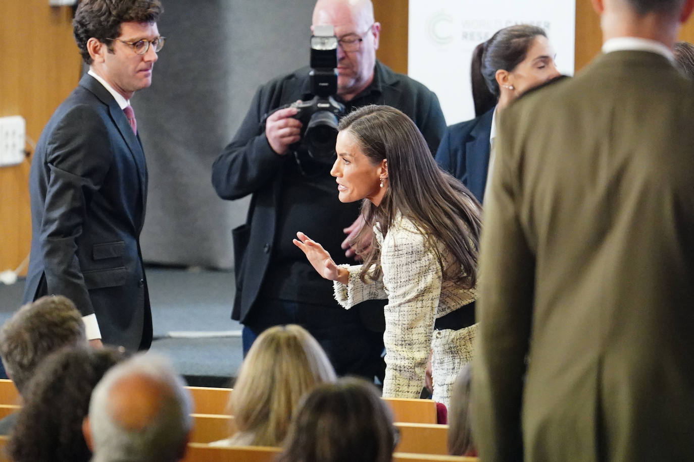 La visita de la reina Letizia a Salamanca, en imágenes