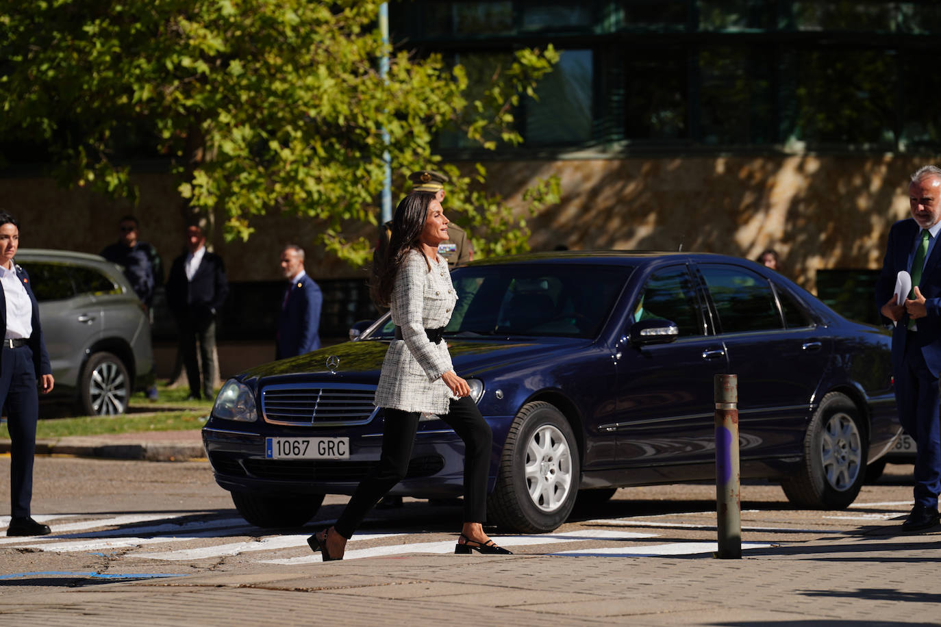 La visita de la reina Letizia a Salamanca, en imágenes