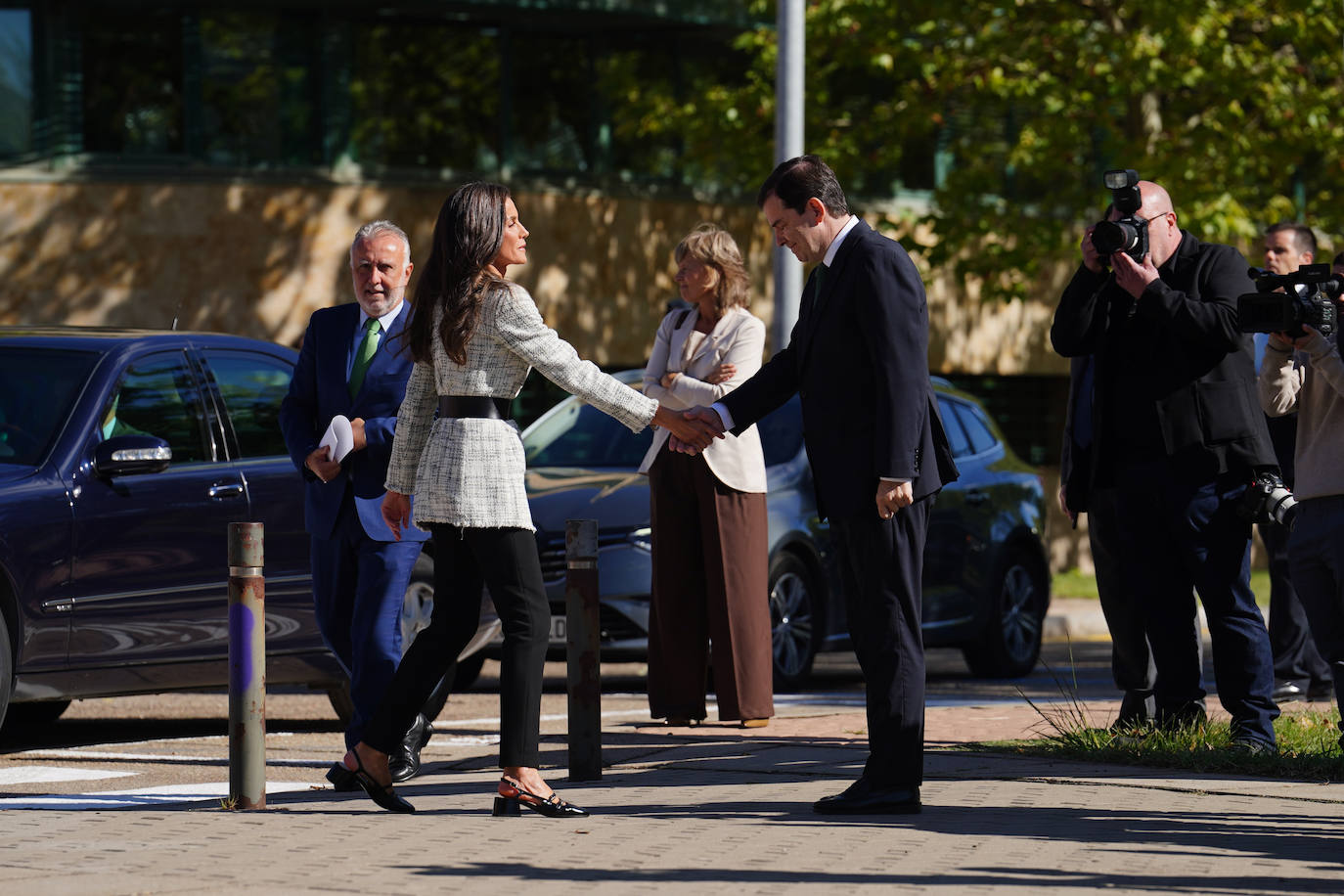 La visita de la reina Letizia a Salamanca, en imágenes