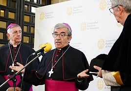 El presidente de la Conferencia Episcopal Española (CEE), monseñor Luis Argüello.