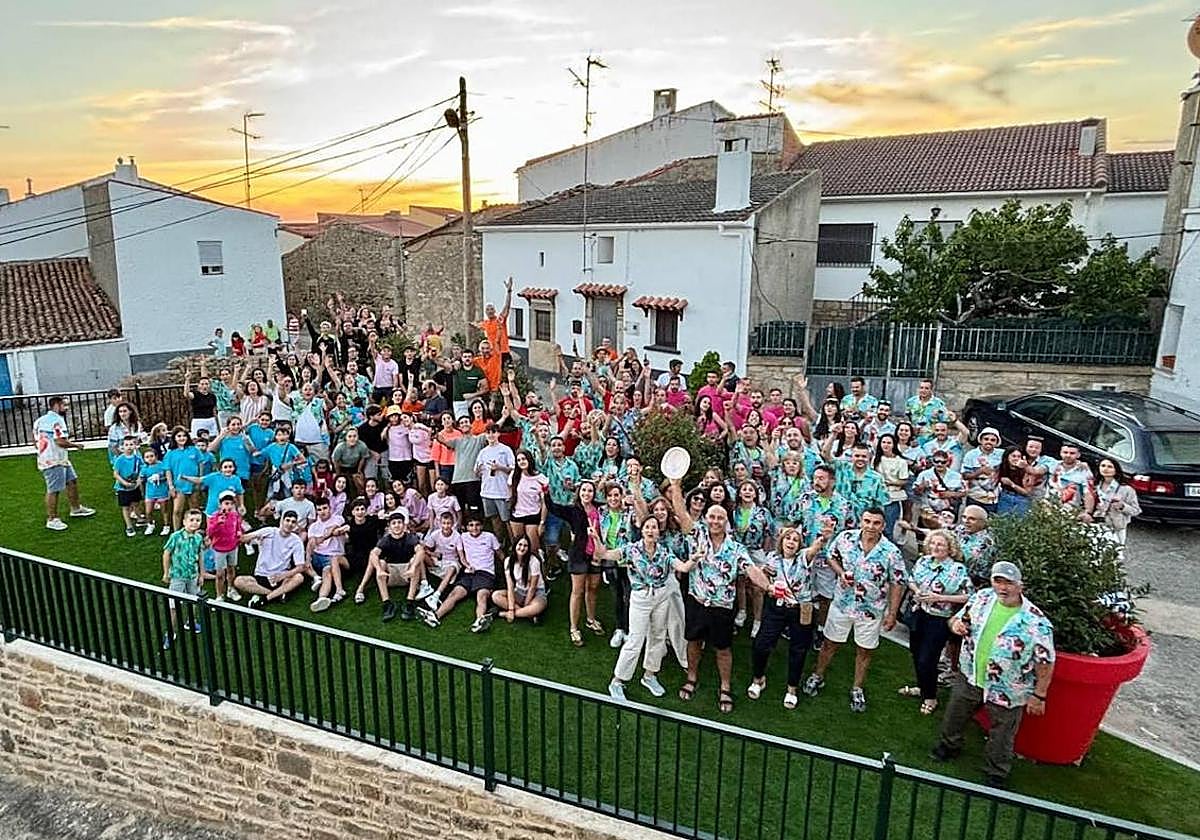 La nueva plaza, en fiestas.