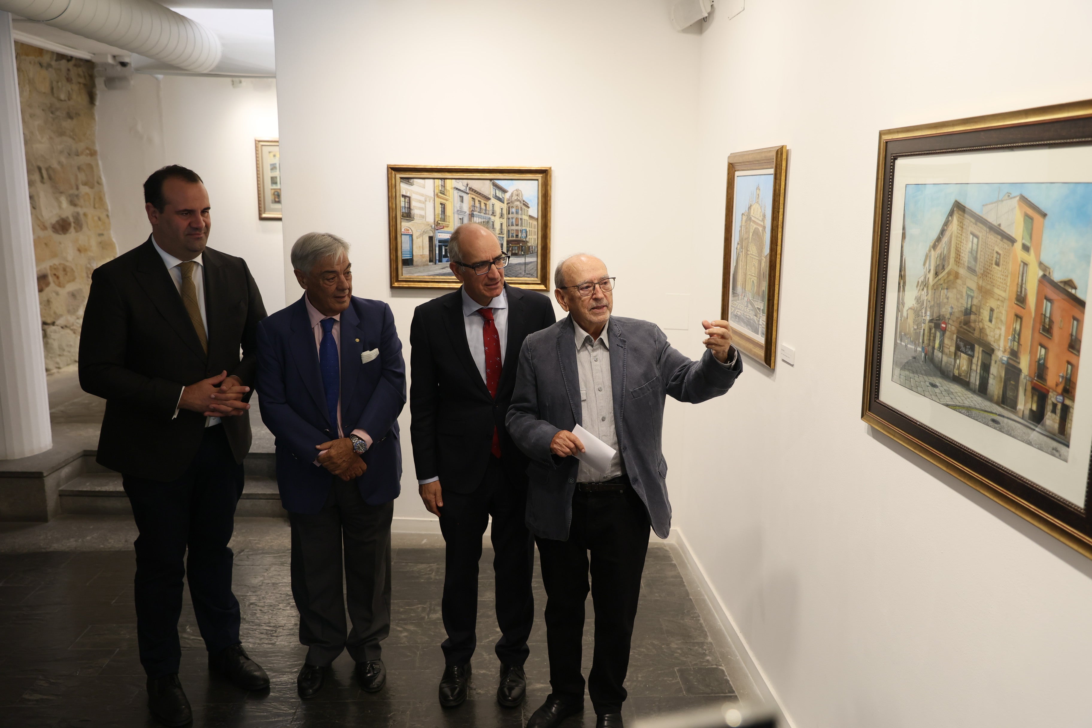 Salamanca recibe la donación de la colección Paisajes Urbanos de Antonio González