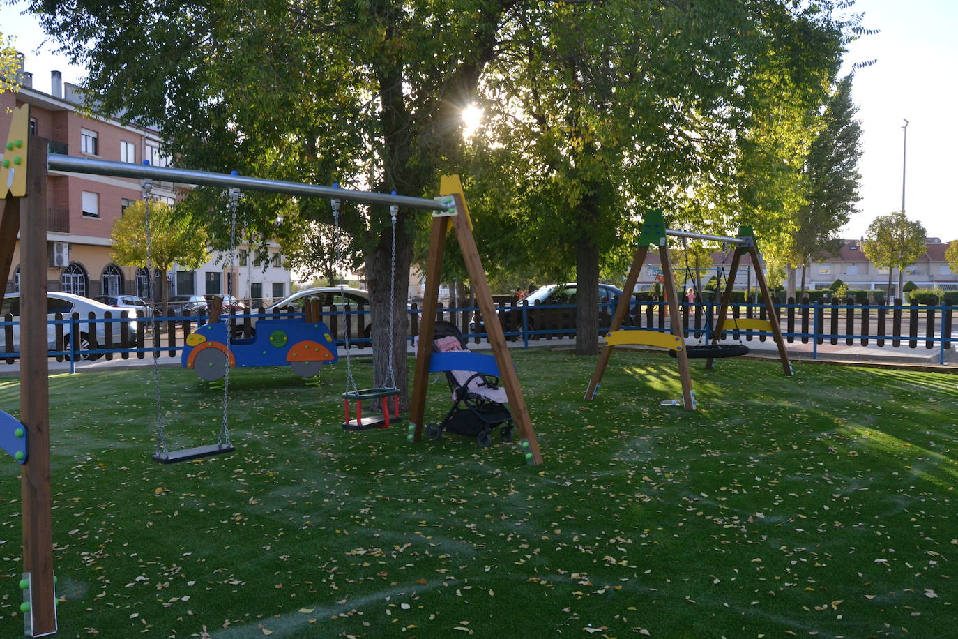 Ciudad Rodrigo estrena la renovada imagen del parque de Las Canteras