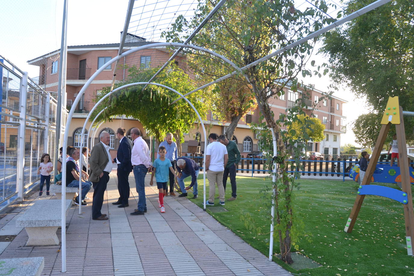 Ciudad Rodrigo estrena la renovada imagen del parque de Las Canteras