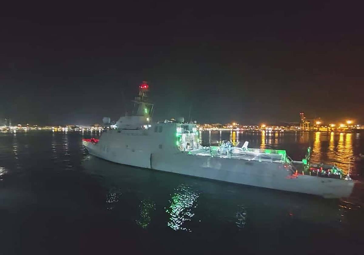 El buque de acción marítima 'Furor'.