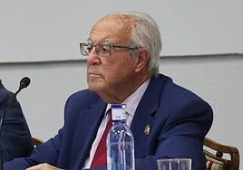 Pedro Méndez González, en el Casino de Salamanca.