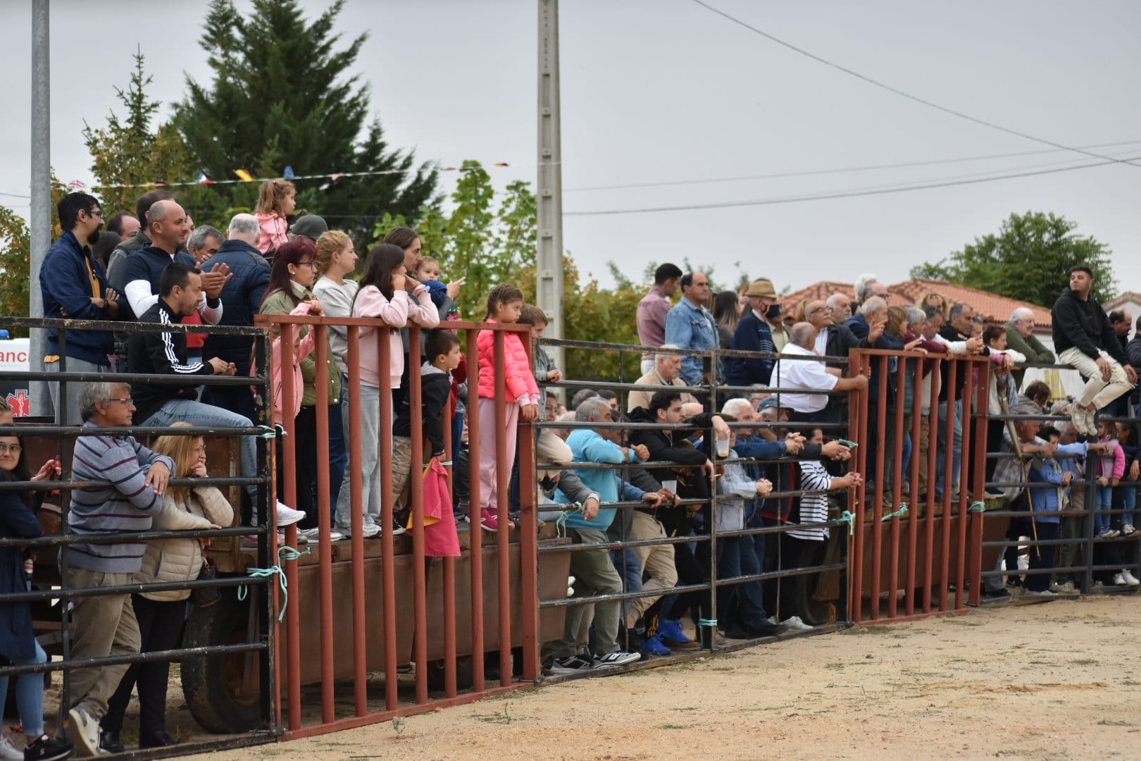 Riesgo y emoción en Santiz durante la esperada capea con vaquillas y un novillo