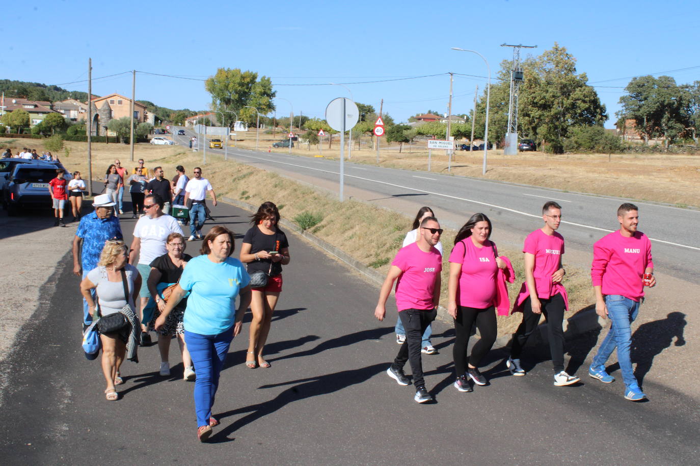 Emotivo y animado inicio de fiestas en San Miguel de Valero