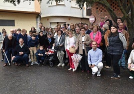 Vecinos del barrio albense