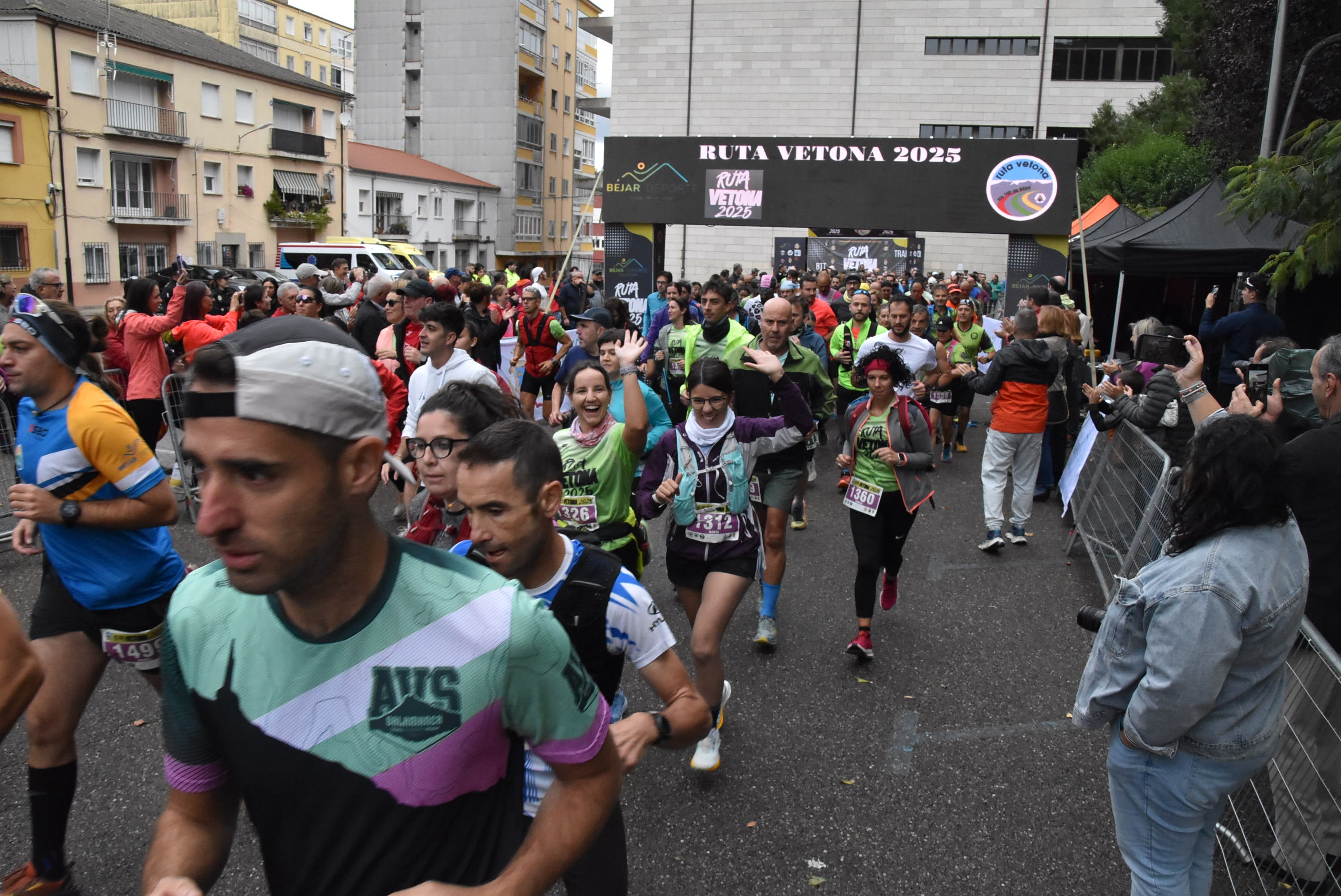 La Ruta Vetona llena Béjar de deporte