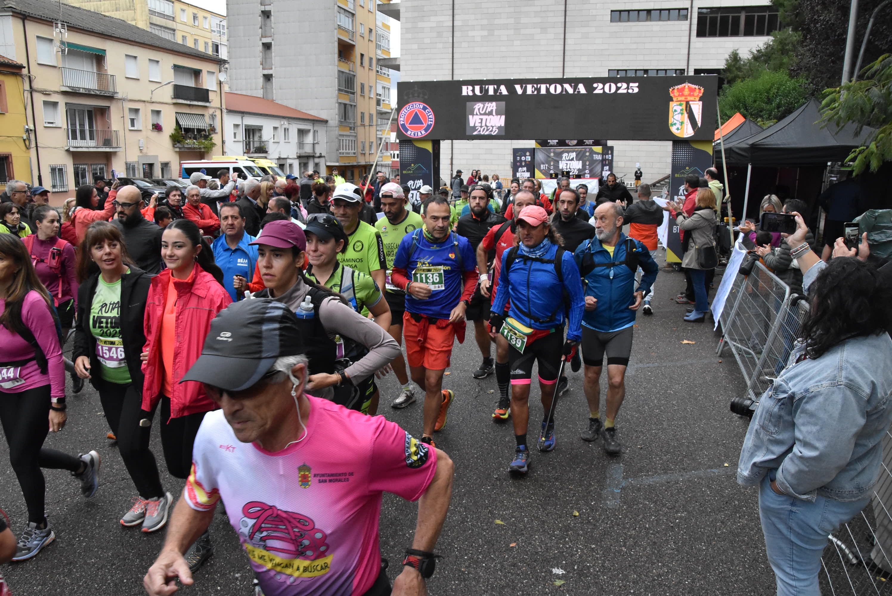 La Ruta Vetona llena Béjar de deporte