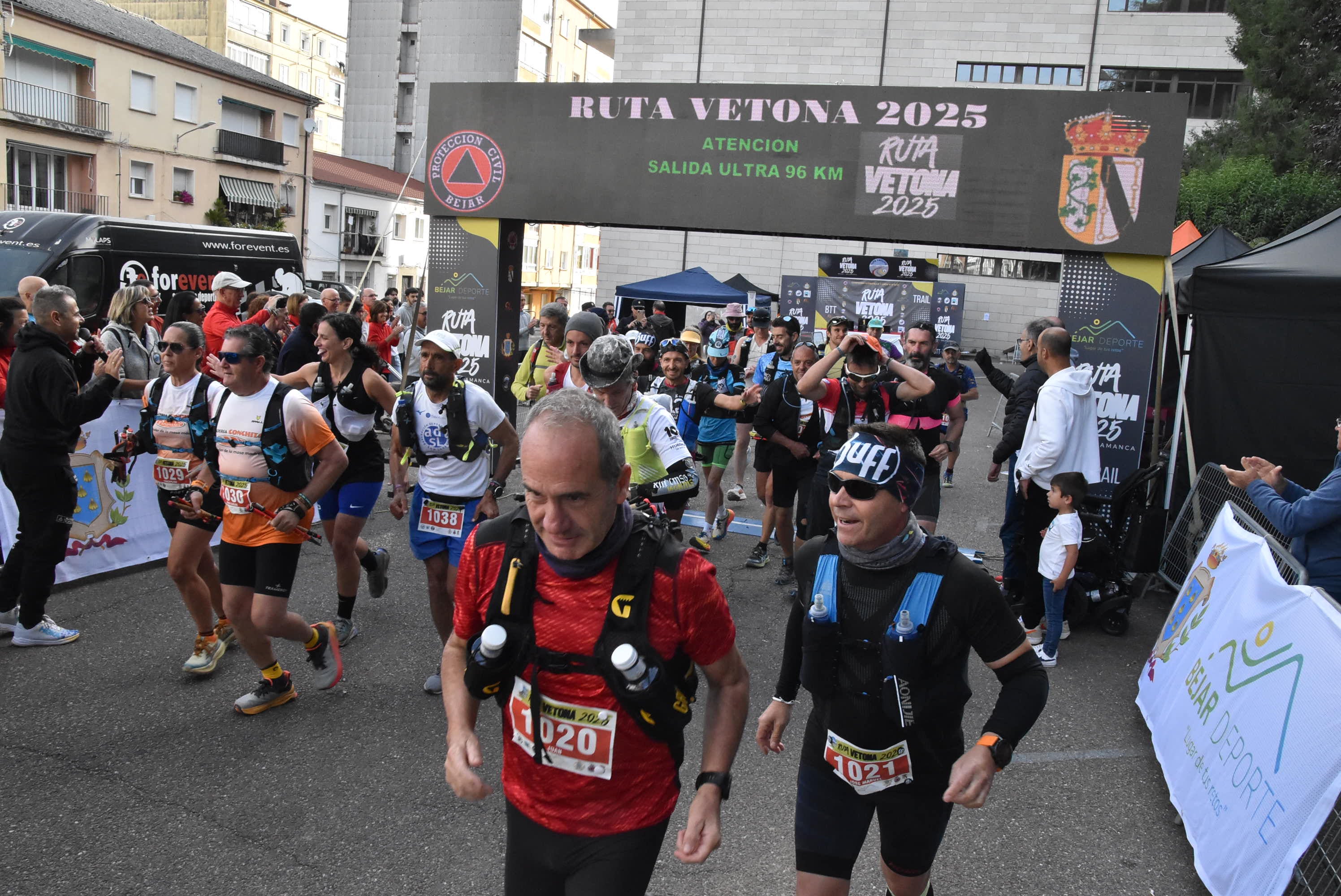 La Ruta Vetona llena Béjar de deporte