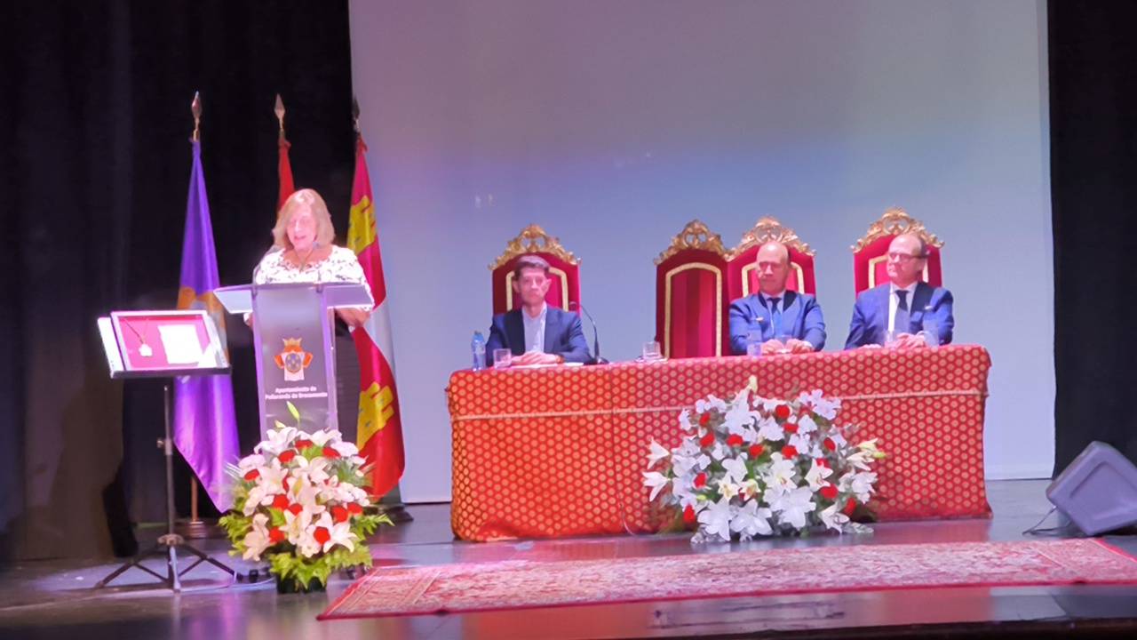 María Hernández ya es Medalla de Oro de la Ciudad de Peñaranda