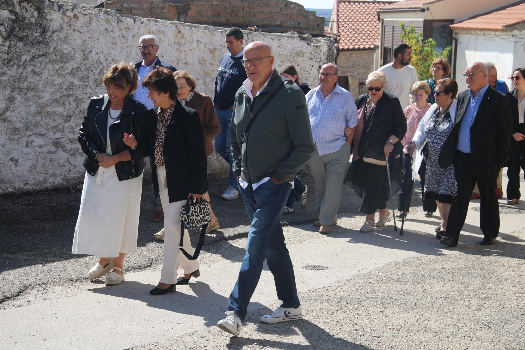 Cierre festivo en Juzbado con la gran procesión