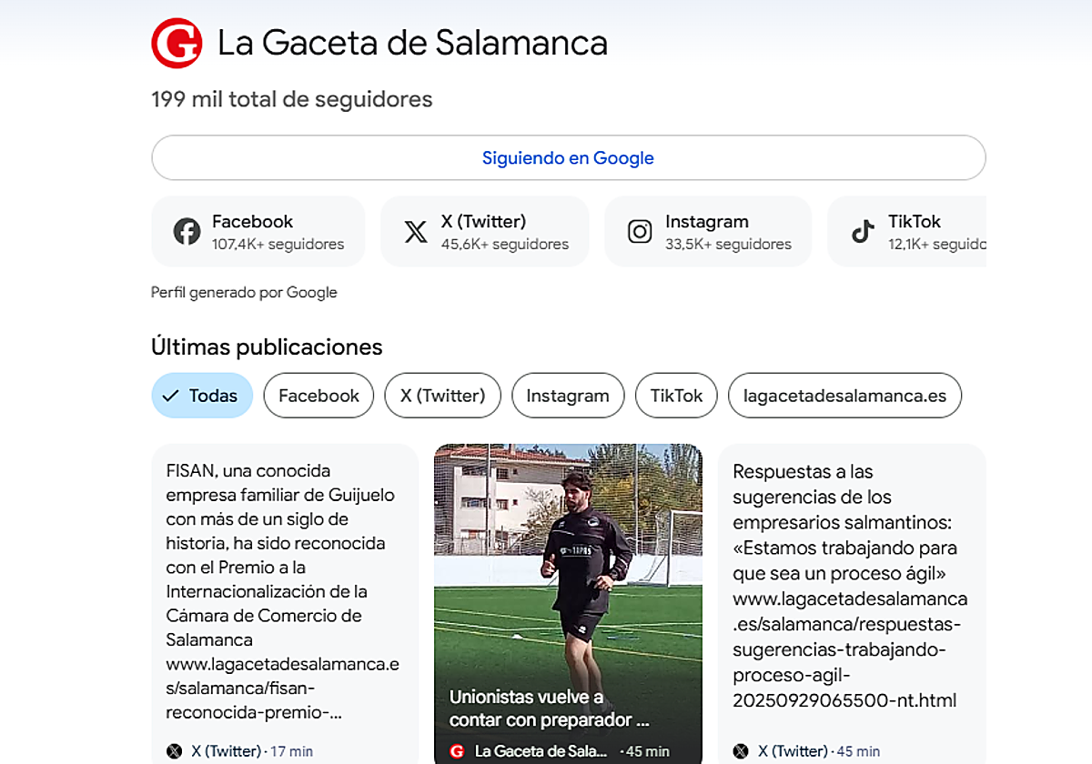 Con un solo click: así debes seguir a LA GACETA para ver nuestras noticias en Google Discover