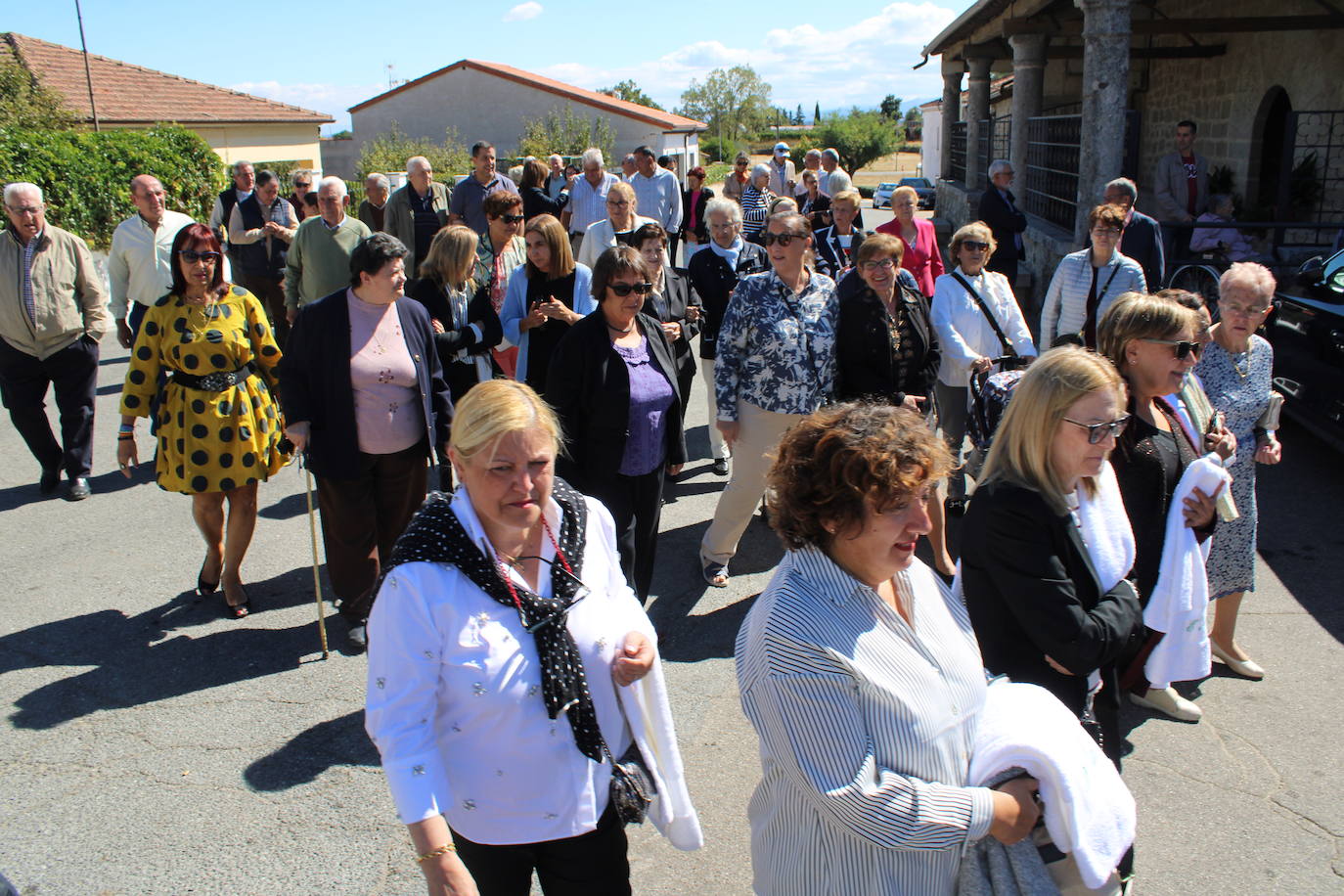 Alegre final de fiesta en San Miguel de Valero