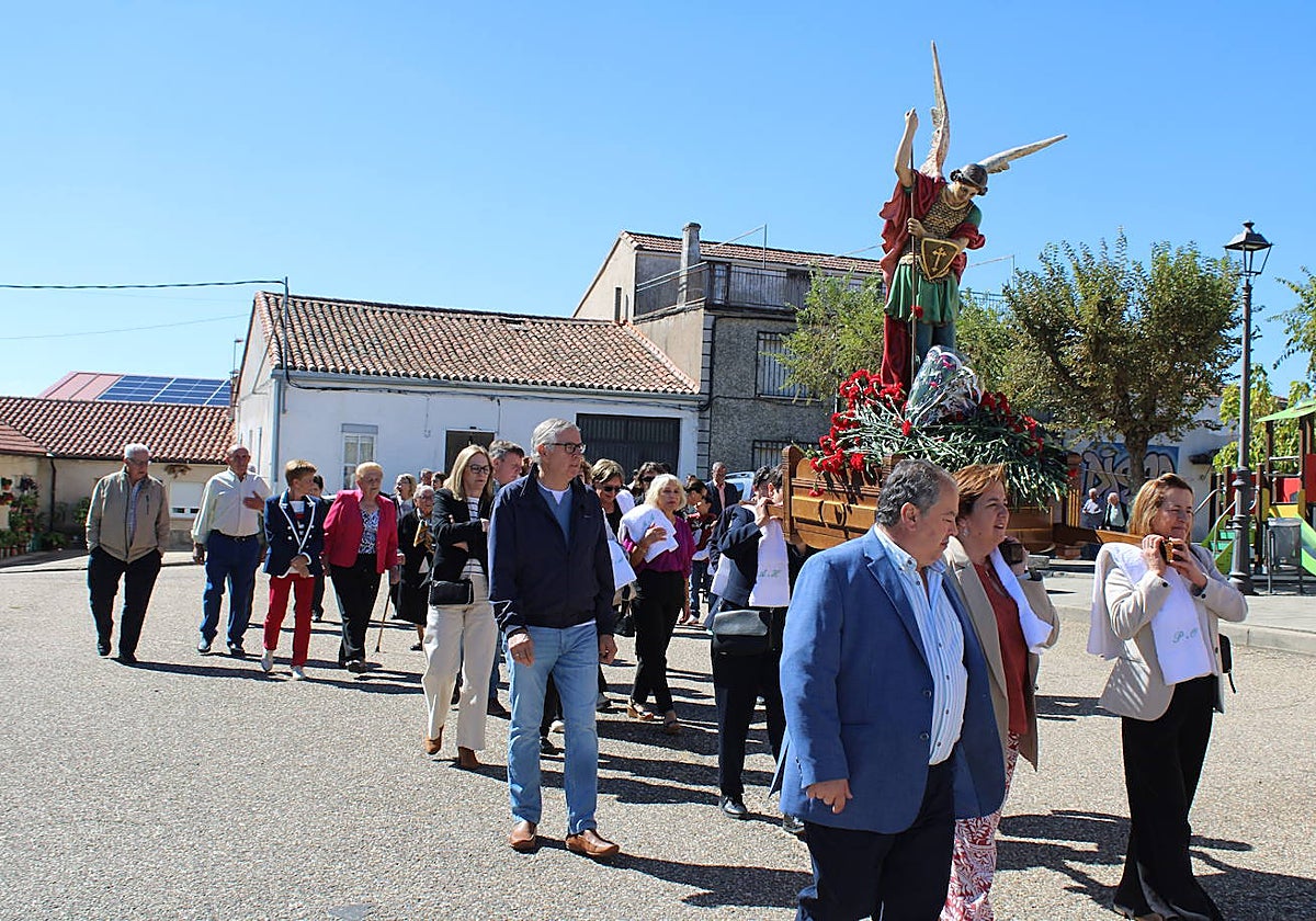 Alegre final de fiesta en San Miguel de Valero
