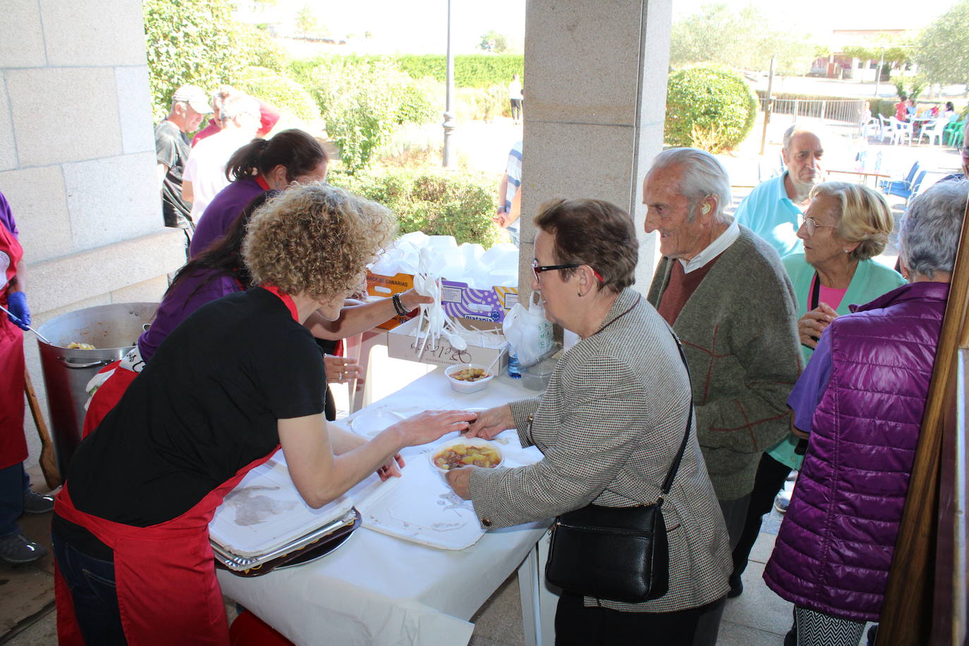 Alegre final de fiesta en San Miguel de Valero