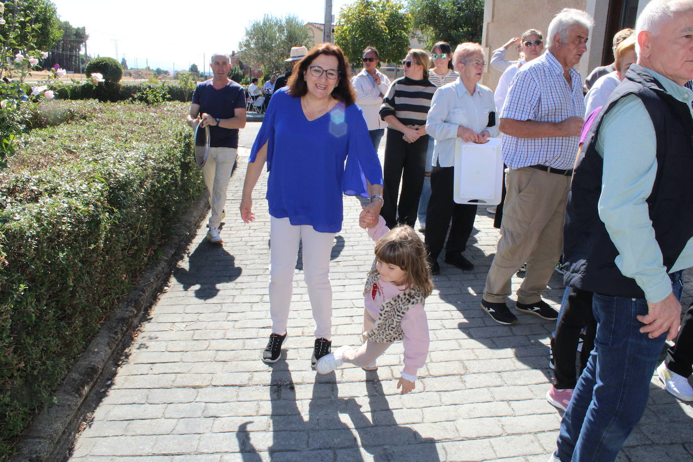 Alegre final de fiesta en San Miguel de Valero