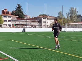 Roberto Cantarero, en la sesión de este martes en el anexo al Reina Sofía.