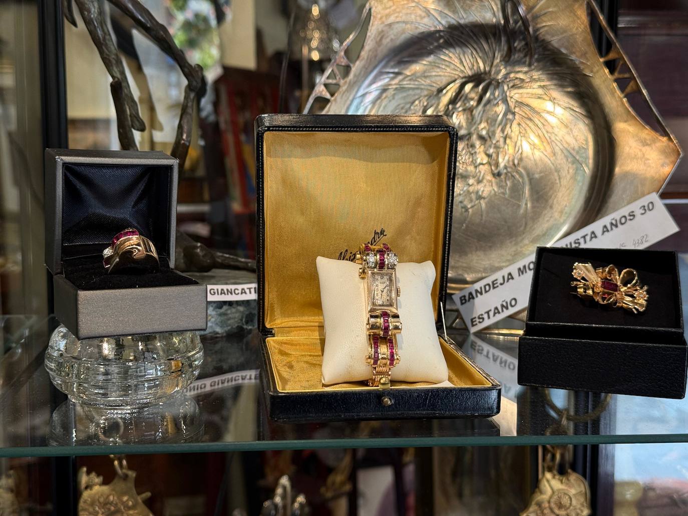 Las piezas de oro, las más demandadas.