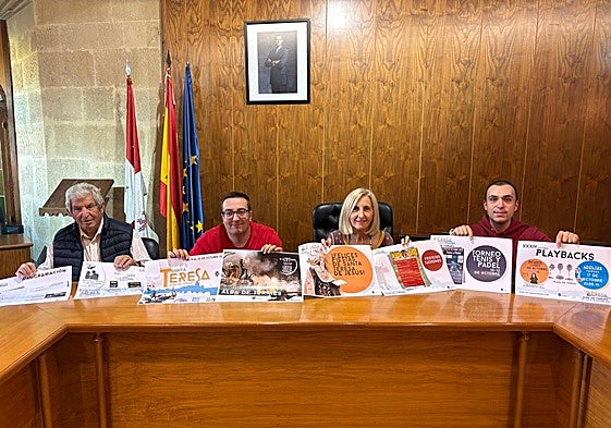 La presentación de las fiestas de octubre de Alba de Tormes.
